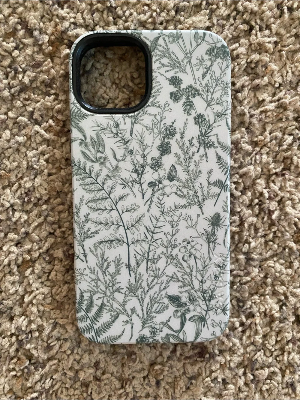 Casely Bold Sage Garden Green Floral Case iPhone 13